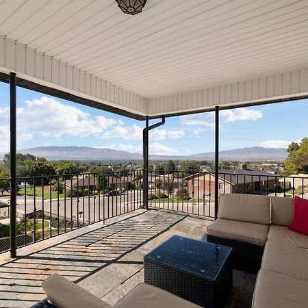 Beautiful View On Balcony Villa Lehi Exterior photo
